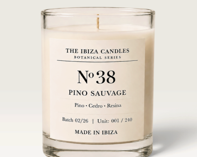 Vela artesanal THE IBIZA CANDLES — fotografía principal